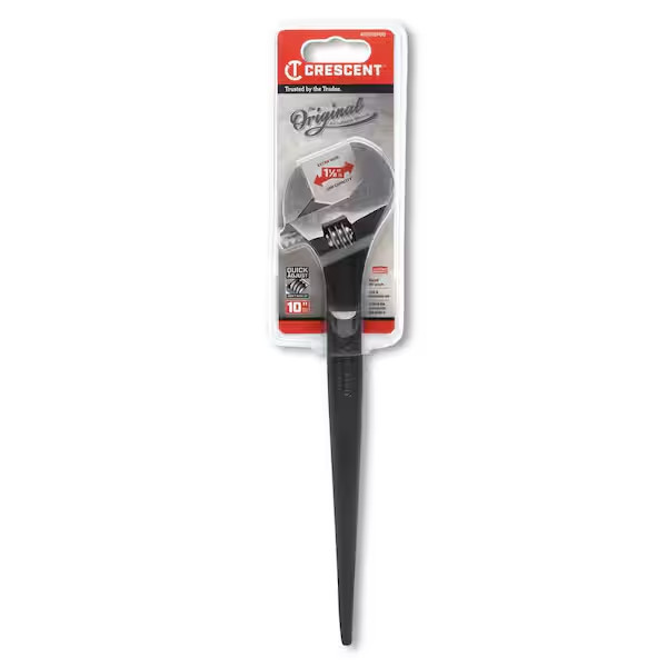 10 in. Adjustable Construction Wrench | Crescent Oxide Cresent Black Tools Spud