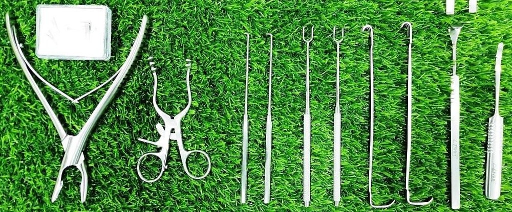 26pcs Basic General Hand Palm Wrist Surgery Plastic & Veterinary Instruments Set