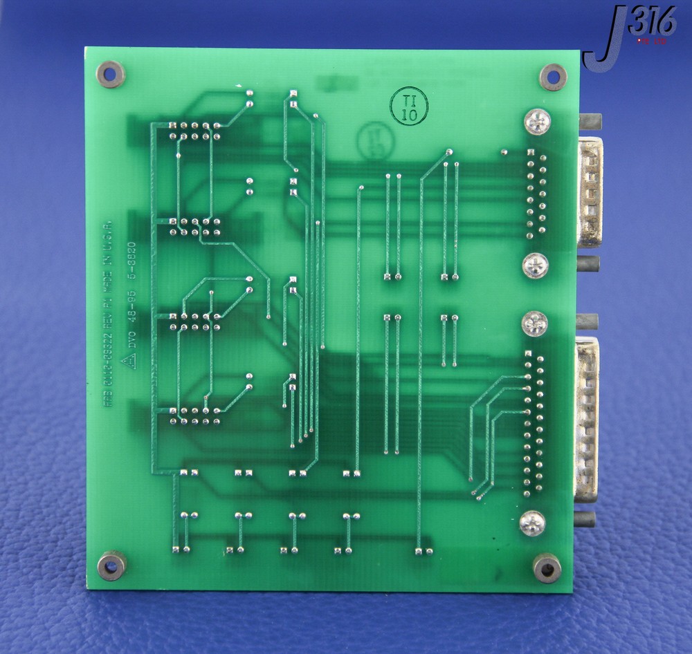 5207 APPLIED MATERIALS PCB ASSY, OZONATOR DISTRIBUTION 0100-09322