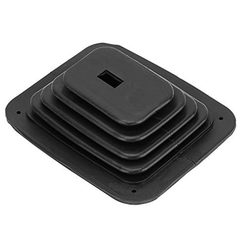 Shift Lever Rubber Shift Boot Gear Shift Cover Car Shifter Boot Black