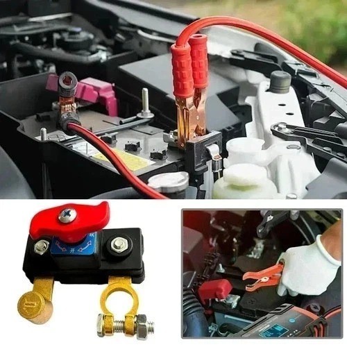 1Pcs Universal Battery Disconnect Switch 12V / 24V Cut Off Isolator for Cars RV