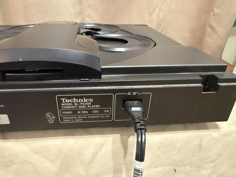 💙Technics SL-PC505 Audio 5 CD Carousel Compact Disc Player~Full Tested
