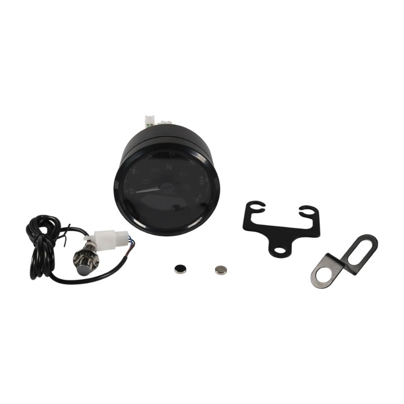 Motorcycle Modification 12000RMP Digital Speedometer Odometer Tachometer Gauge