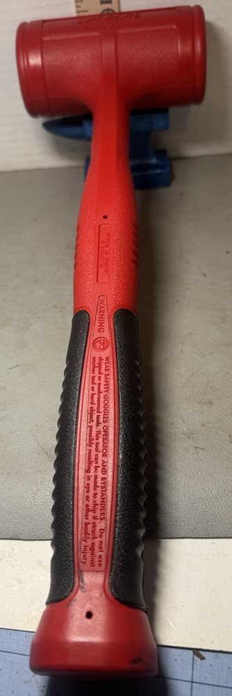Snap-on mallet hbfe48 hammer tools 48 oz RED