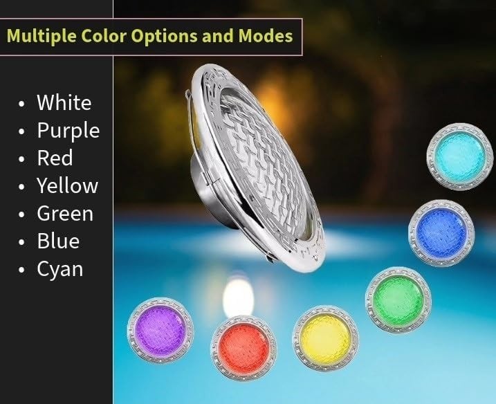 Pentair 601001 IntelliBrite Style 5G LED Color Changing Pool Light 50' Cord.120V