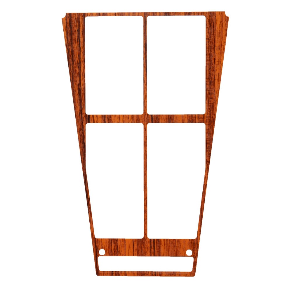 1972-1976 C3 Corvette Walnut Grain Console Insert with Air Conditioning