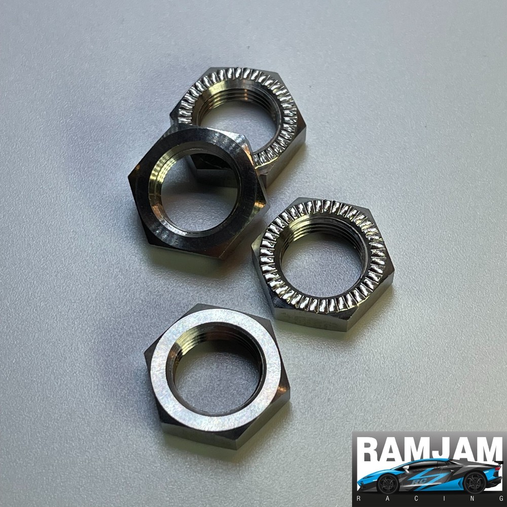 Hobao VTE2 Titanium Wheel Nuts 17mm