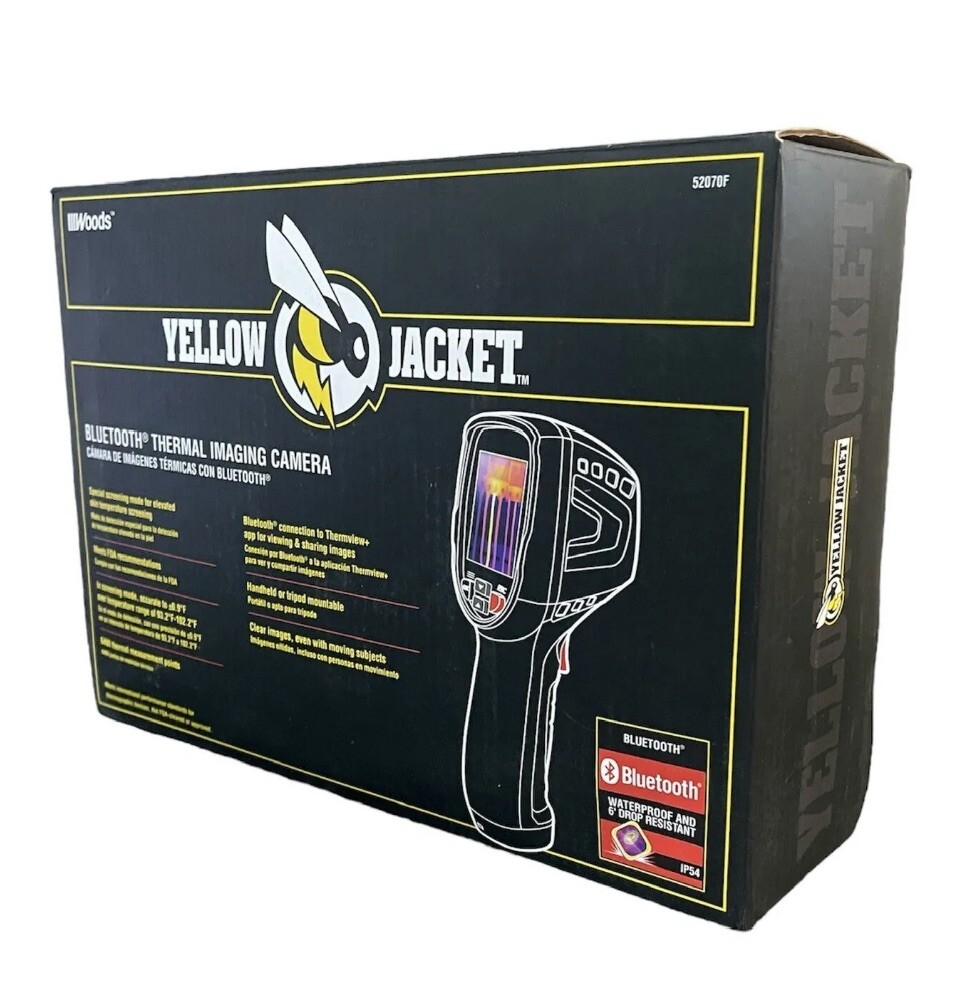 Yellow Jacket Thermal Imaging Camera with Bluetooth HVAC Electrical