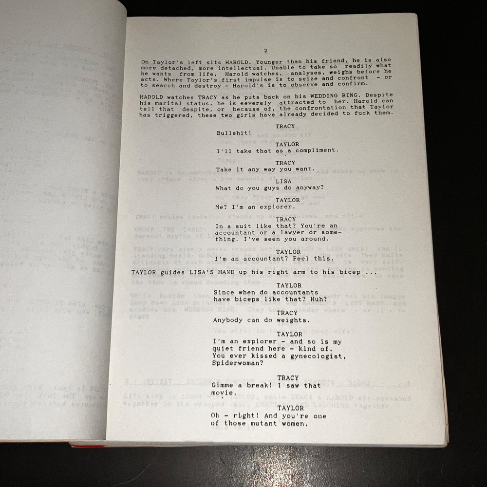 "K 2" (11/1/89) Mountain Climbing Dramatic/Adventure ~ CAA Agency Script + COA!