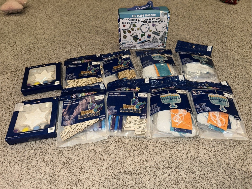 Hanukkah Arts & Crafts Bundle - See Photos