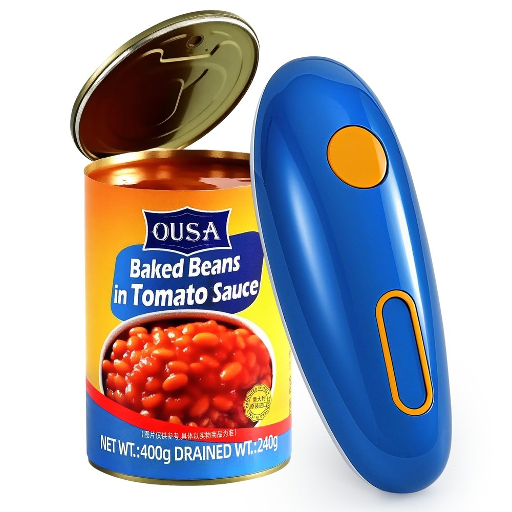 Can Opener, Automatic Hands Operation, Smooth Edge, Battery Operated, Kitchen...