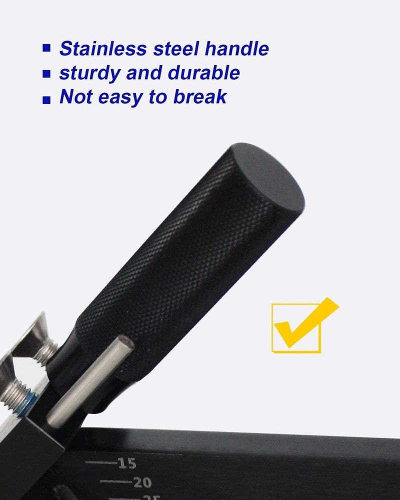 Sharpener Model 5005 Lawn Mower Blade Sharpener 15°-45° Adjustable for