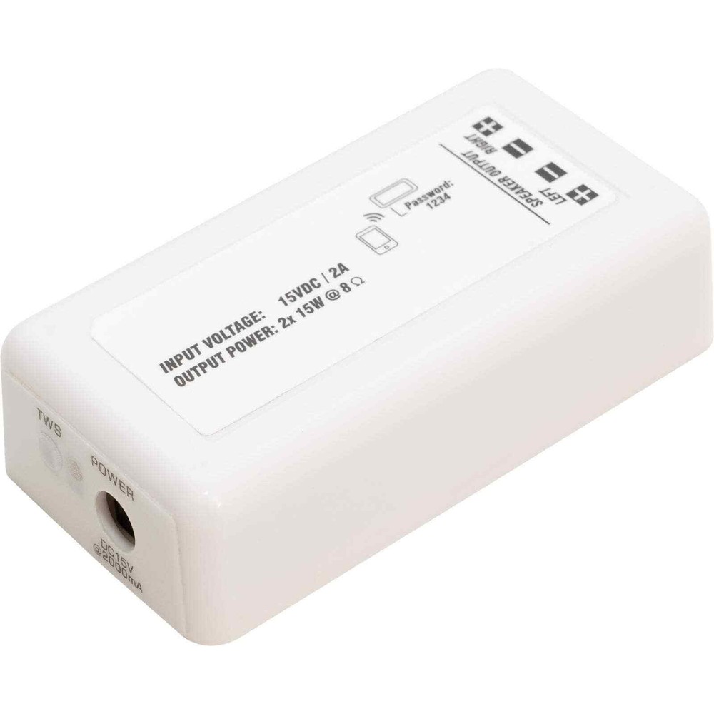 E-Audio Bluetooth 5.0 Stereo Amplifier 2 x 15W - Password Protected