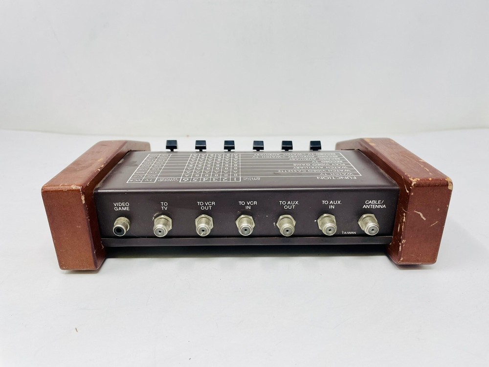 UNTESTED Vintage ARISTA Master Video Selector 56-5001