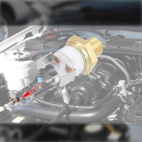 Universal Automotive Radiator Engine Cooling Fan Temperature Thermo Sensor
