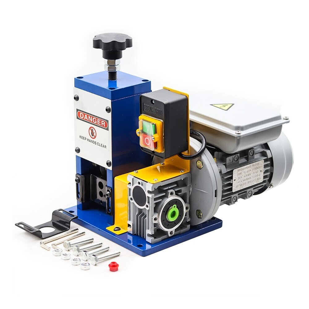 Automatic Scrap Cable Stripper Electric Wire Stripping Machine Copper Recycling