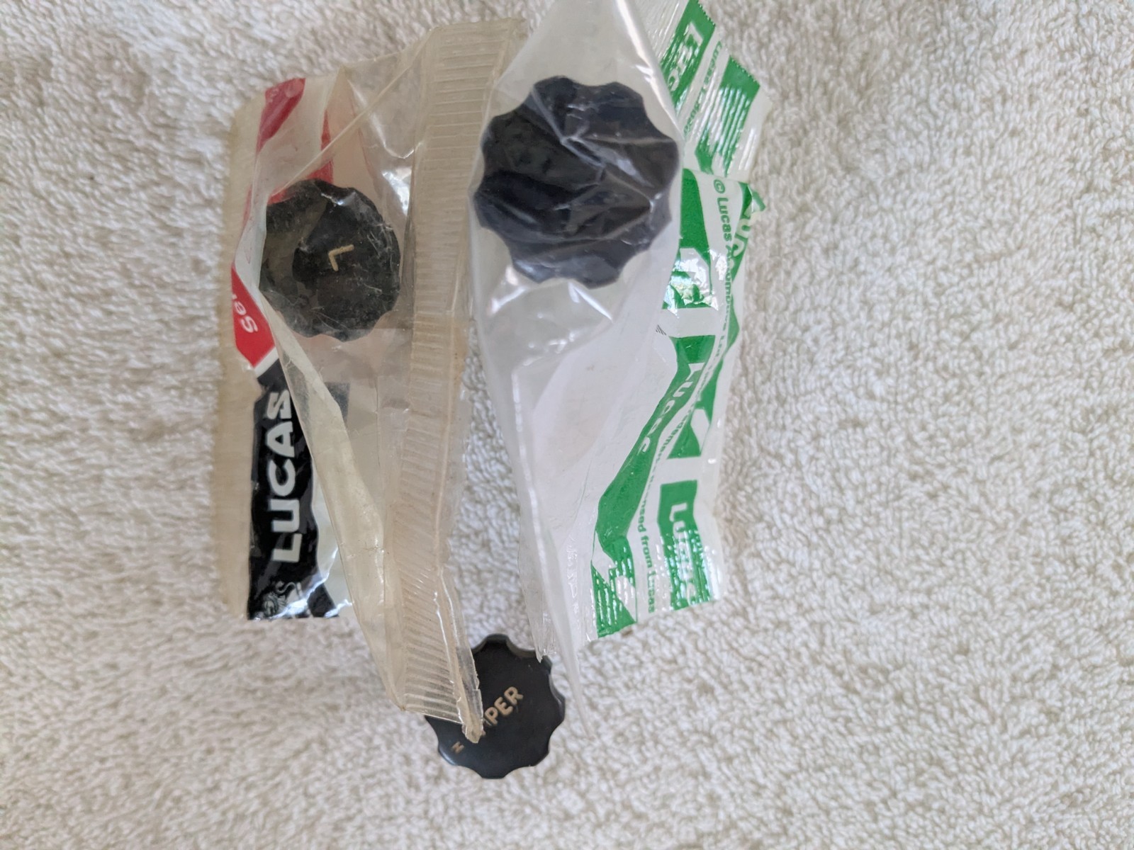 Lucas 316163 Wiper Knob for Jaguar Mark VII-VIII-IX (2 speed wiper motor)