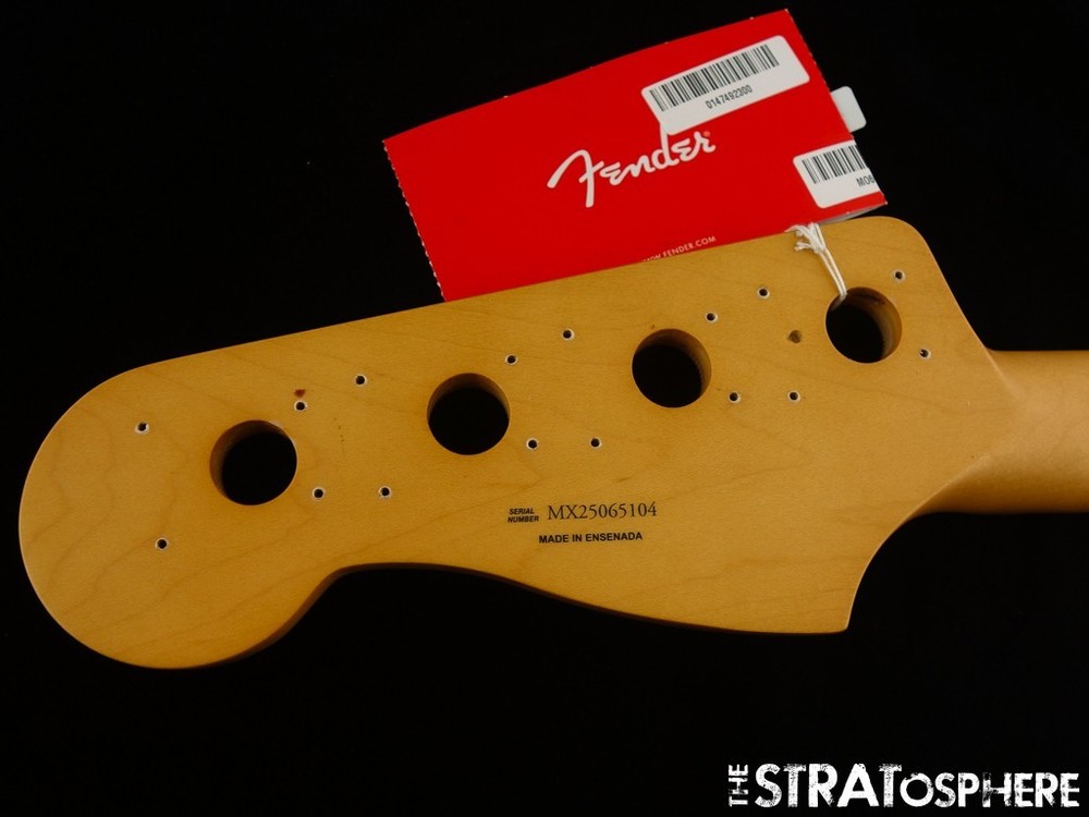 Fender Player II Modified Active Precision P Bass, NECK, "C" MN Maple