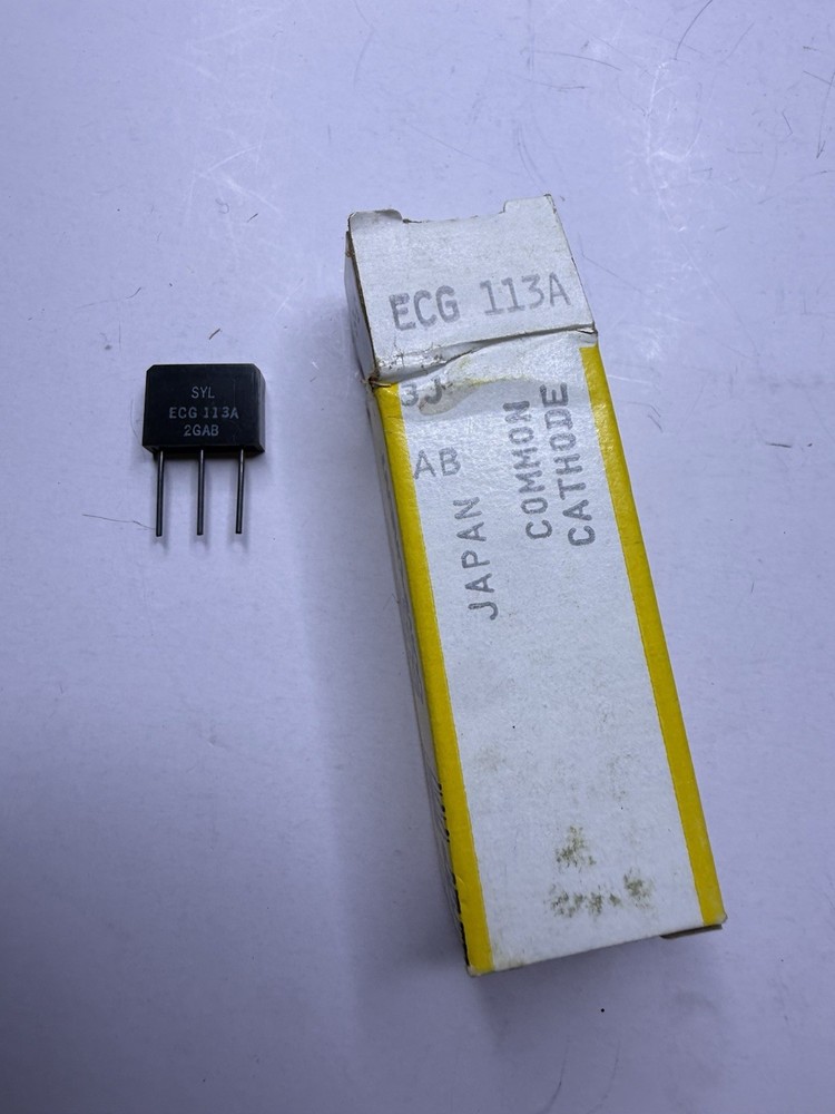 Phillips Sylvania ECG113A Bridge Rectifier NOS 3-Pin Power Module w/ Box
