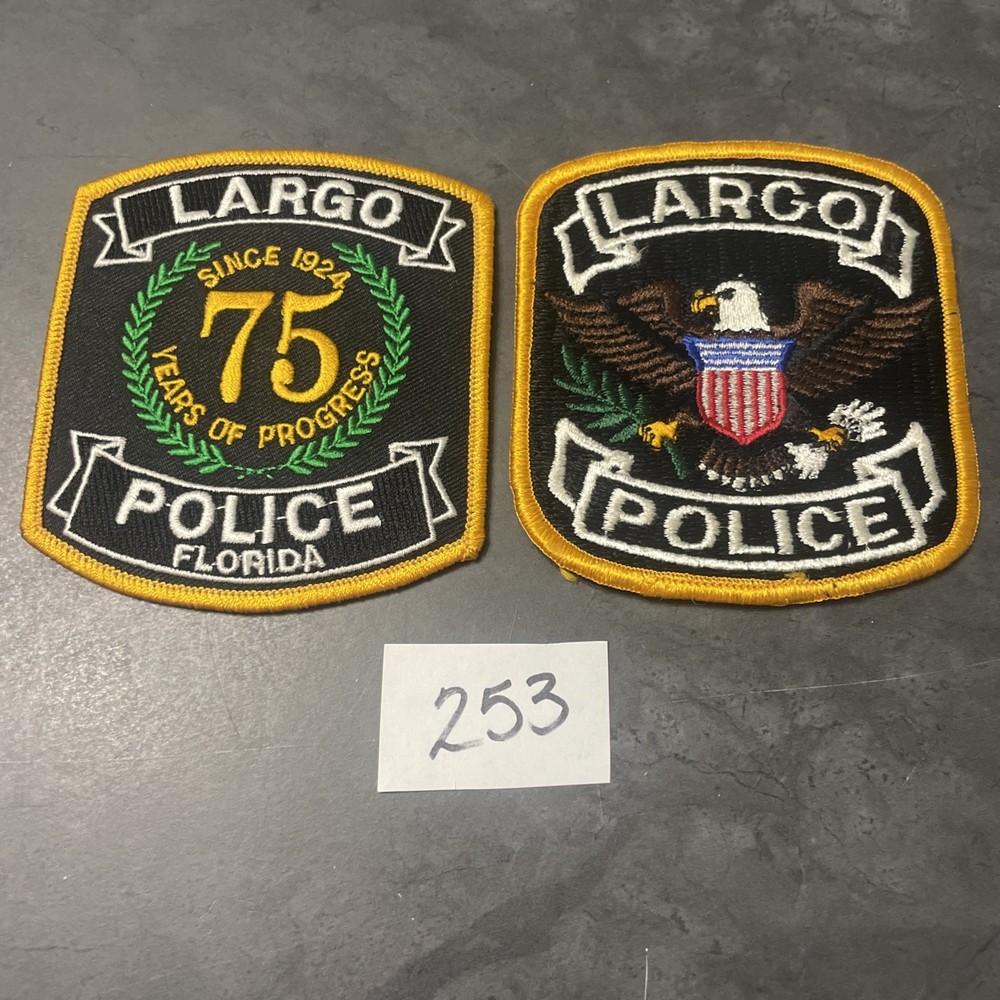Largo FL Police Patch -253