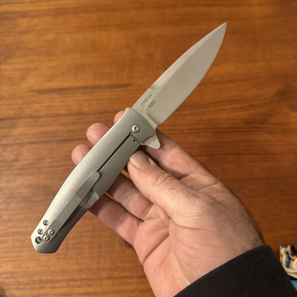 Tom Mayo - Custom Knife - Dr. Death Jr Flipper