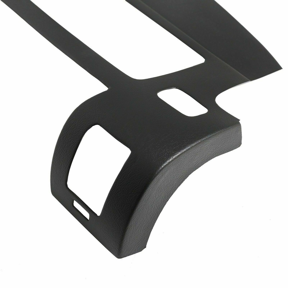 Dash Board Cover Cap for 2007-14 Silverado LS LT WT Sierra SL SLE WT Black ABS