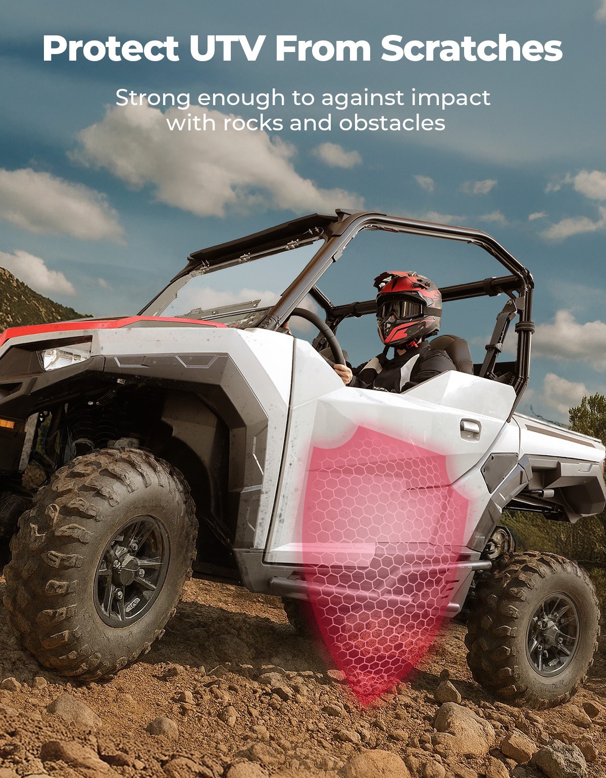 Heavy Duty Nerf Bars Rock Slider Side Step Bumper For 16-26 General 1000/XP 1000