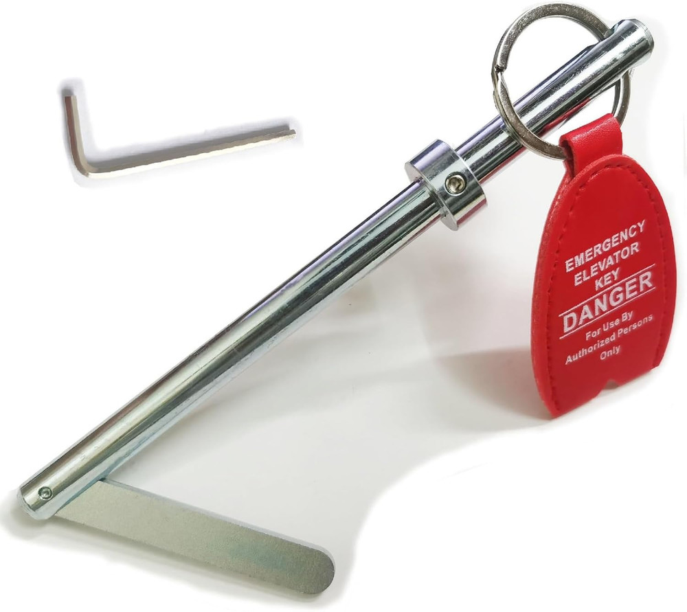 Emergency Elevator Door Key Compatible with ThysenKrupp Compatible with Dover Co