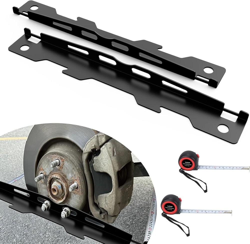 Wheel Alignment Tool Plates 2 Pack Toe Alignment Tool with 2 Measuring Tapes ...