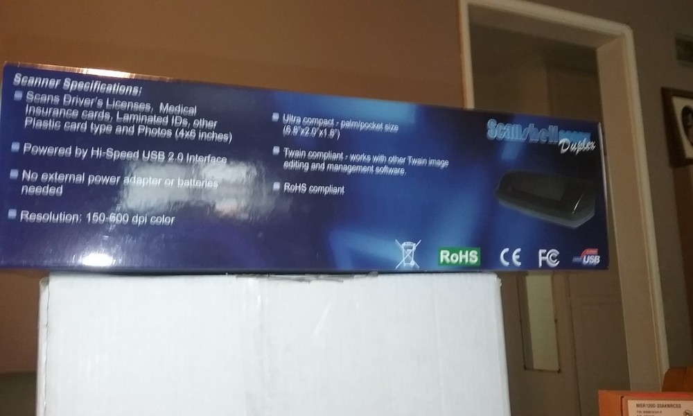 ACUANT ECW SCANSHELL 800DX DUPLEX OCR SCANNER eClinical Works Ready