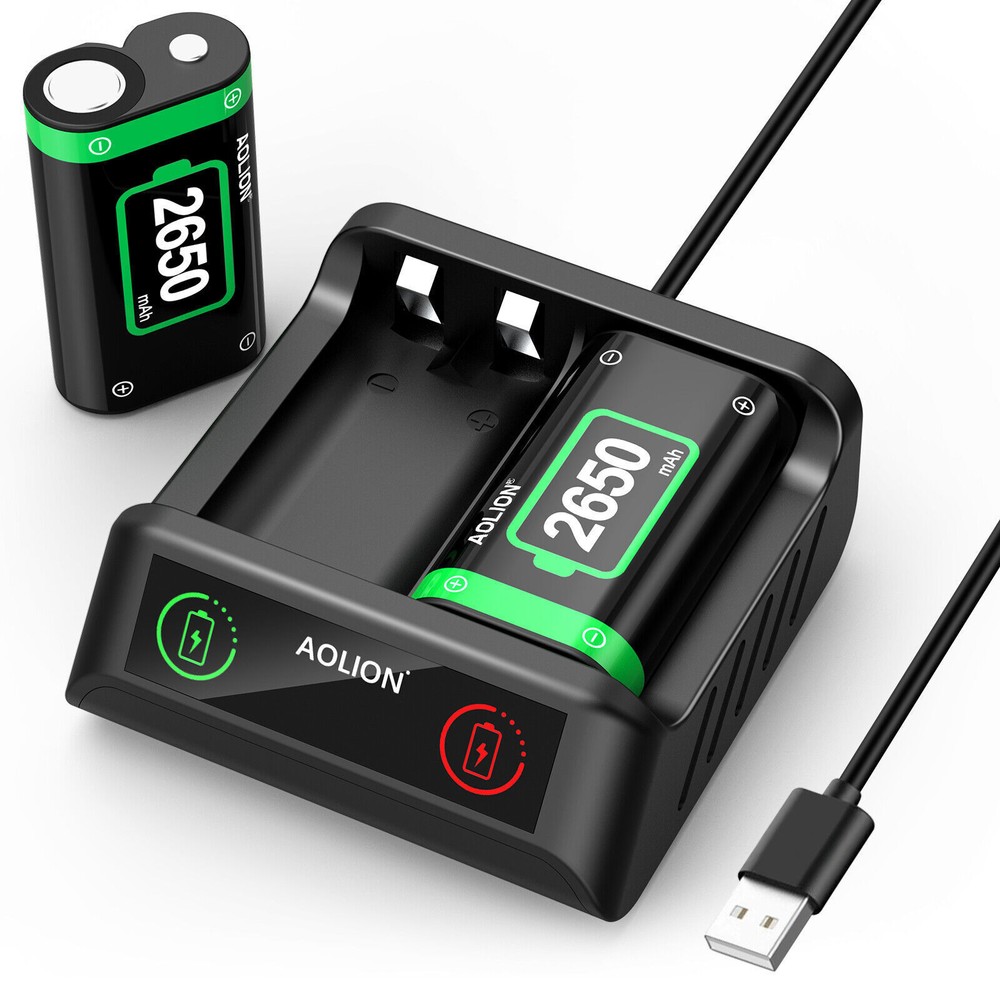 Rechargeable Battery Pack for Xbox One/ X|S Controller 25 Hours Playing Time