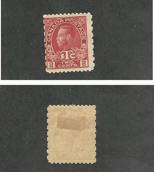 Canada, Postage Stamp, #MR5 Mint Hinged, 1916 War Tax