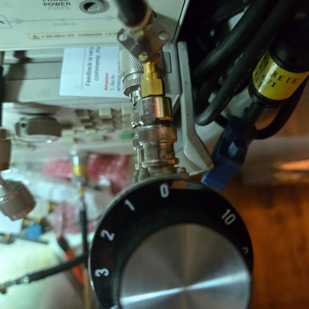 WAVETEK Model 7510A - 75 Ohm Step Attenuator - 0-10 dB - 1 dB Per Step TESTED!!