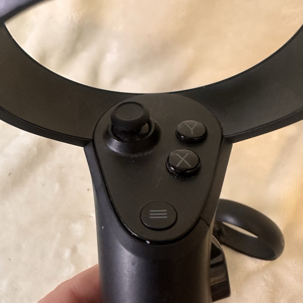 Oculus Quest 1 VR Controllers Left Right Pair OEM Black Tested Working