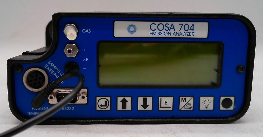 COSA 704 PORTABLE COMBUSTION EFFICIENCY & EMISSIONS ANALYZER
