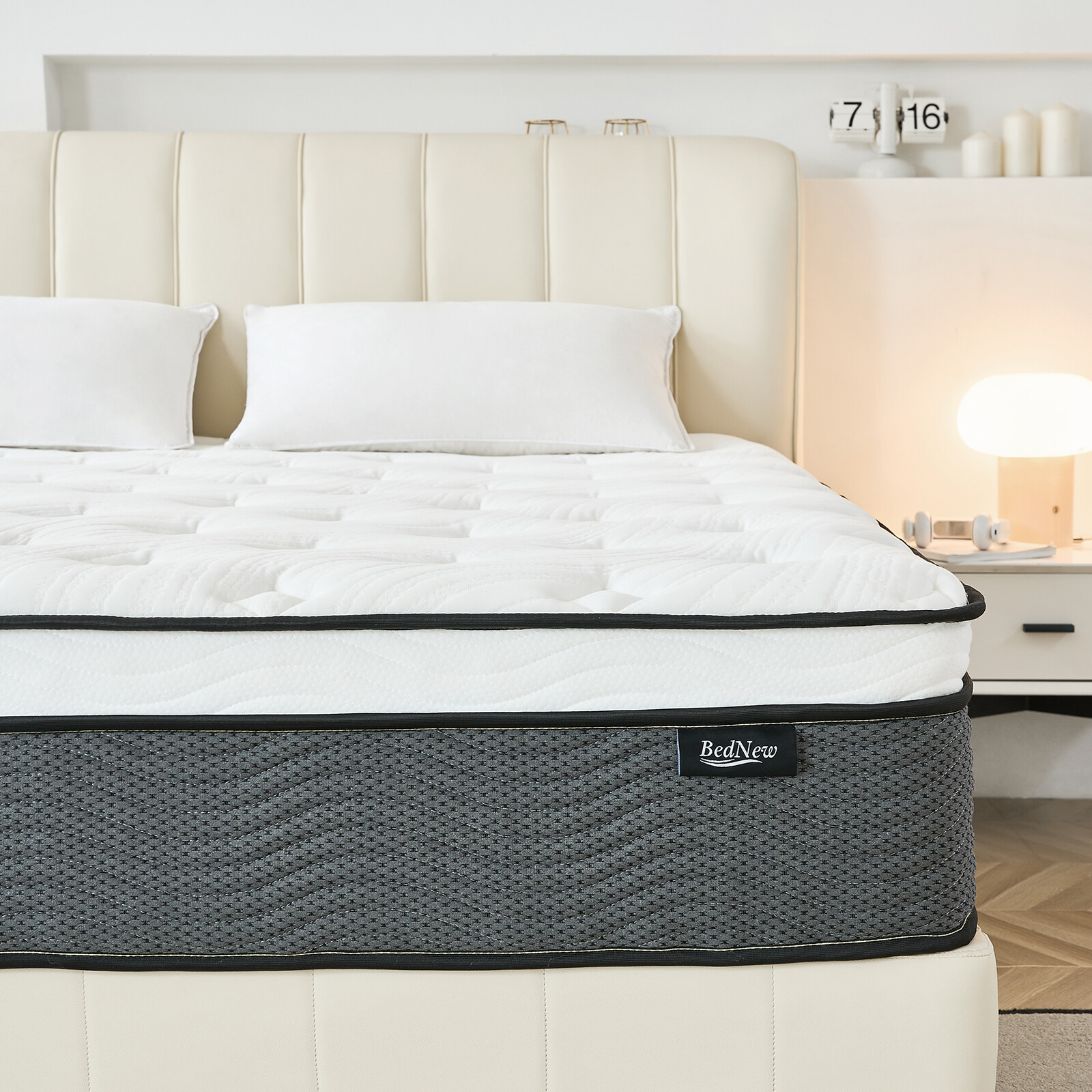 14 inch Memory Foam Mattress Queen Size Twin Full King Pocket Springs Mattress