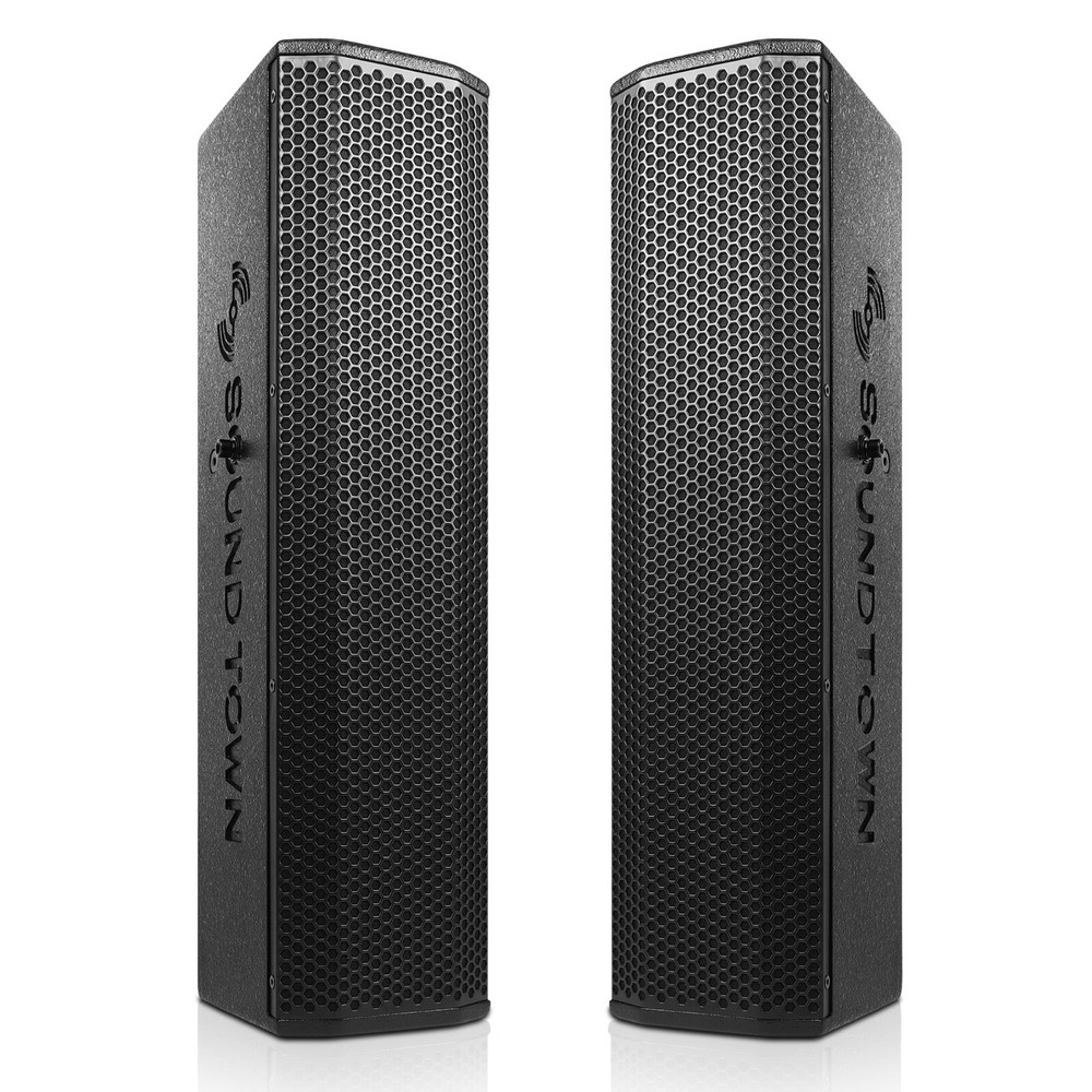 Sound Town CARPO Column Speaker Subwoofer Mini Line Array System (CARPO-V5B12)
