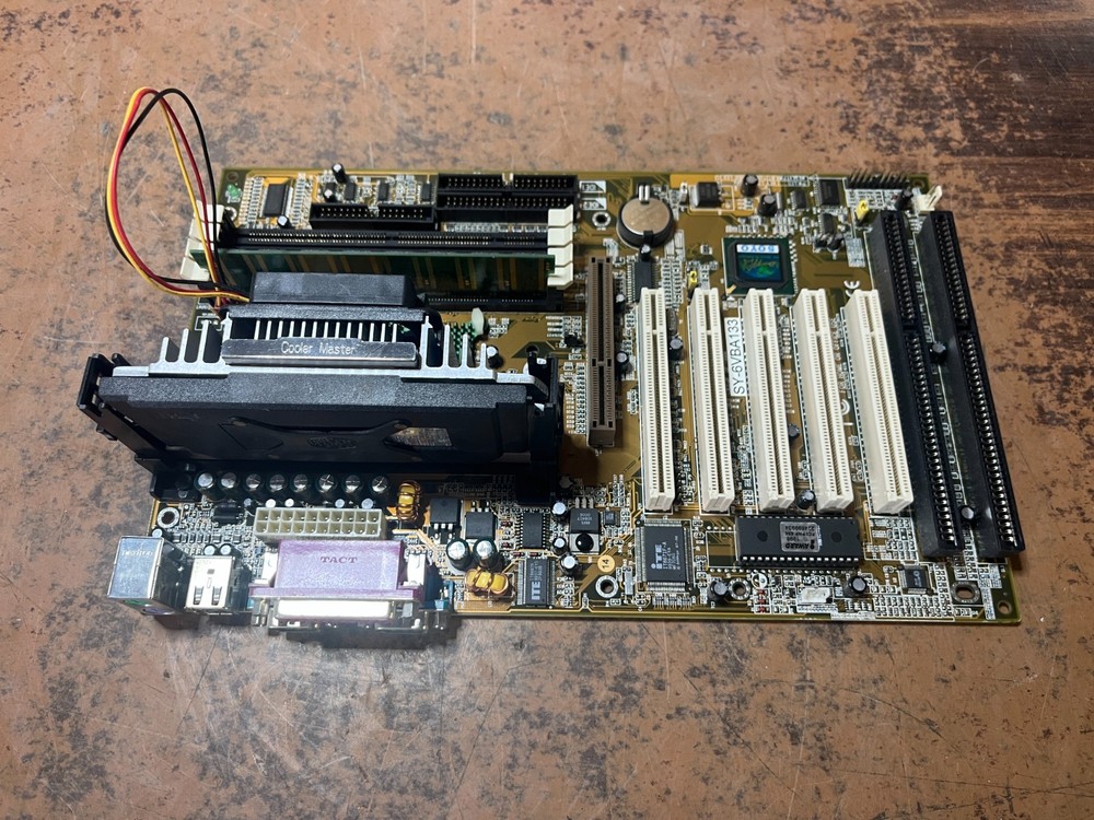 SOYO SY-6VBA133 Motherboard Untested