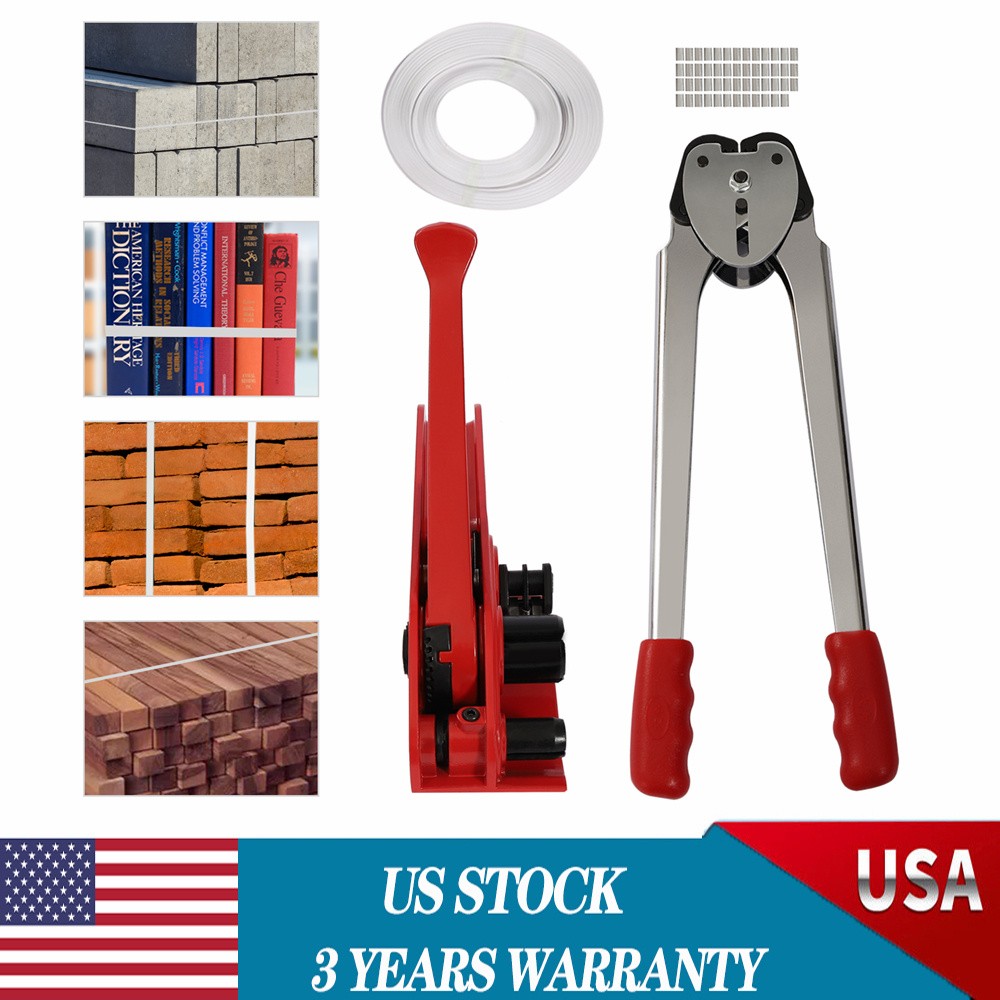 Steel Packaging Strapping Kit Packaging Strapping Banding Tensioning Tool