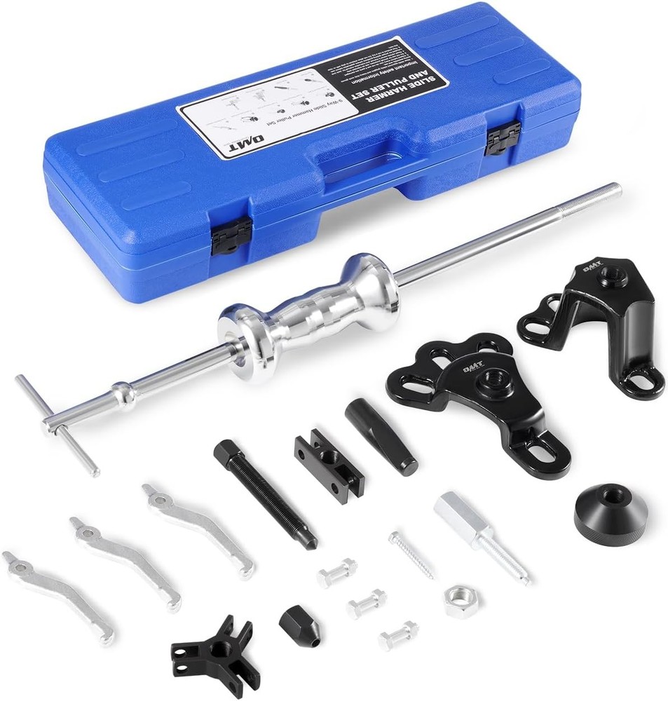 Motor Tech 9-Way Slide Hammer Puller Set, Front Wheel Hub Bearing Remover