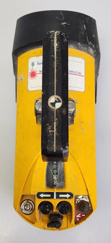 Spectra-Physics Laserplane Dialgrade Model 1150 Pipe Laser, Case, AS-IS Untested