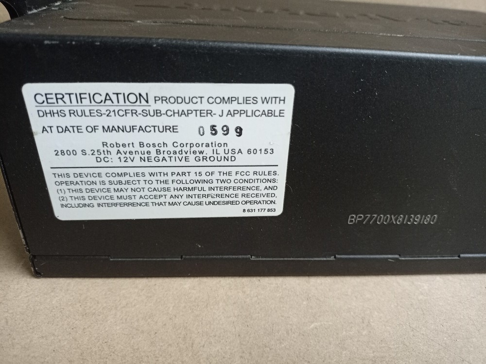 Vintage Blaupunkt 10 Disk Multi Changer CDC-A08 - UNTESTED