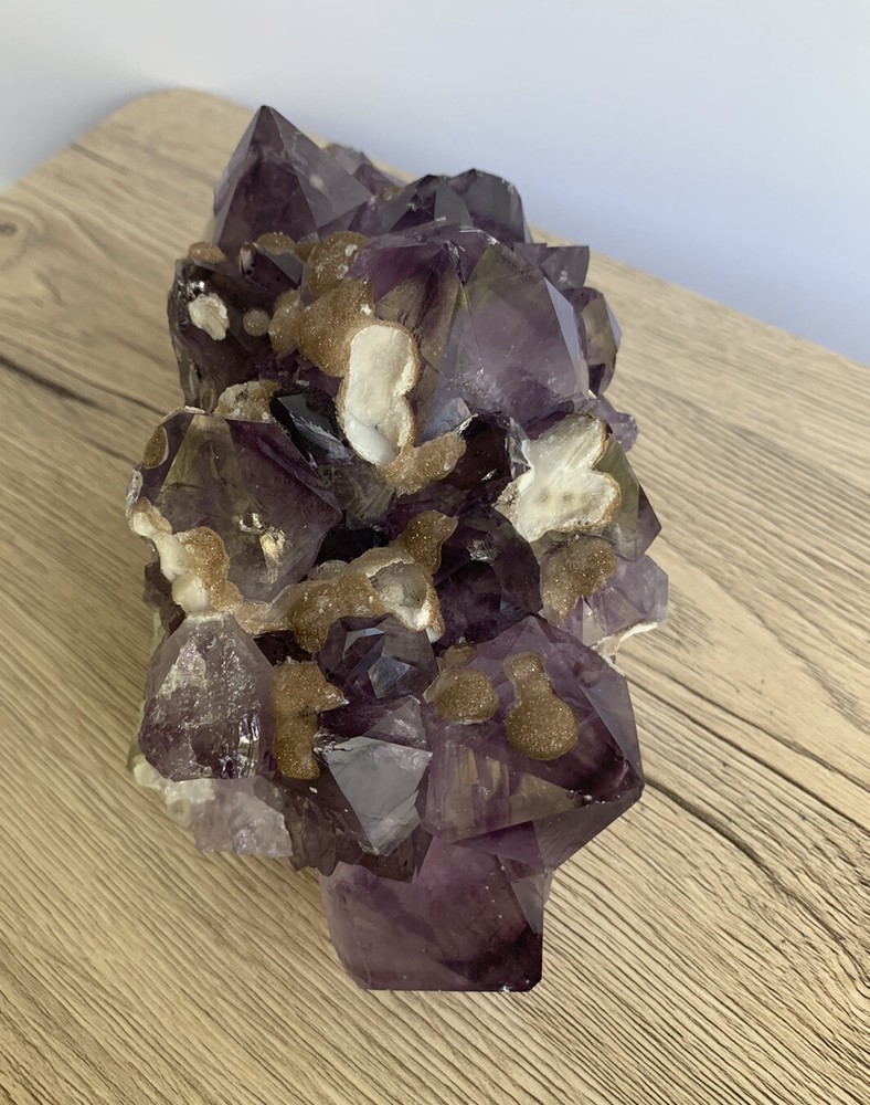 Amethyst & Crystallized Calcite Deposits