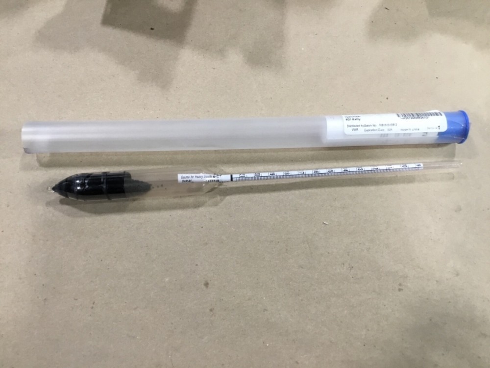 VWR 34559-925 Plain Form Baume Hydrometer 9 To 21 #25D32TK