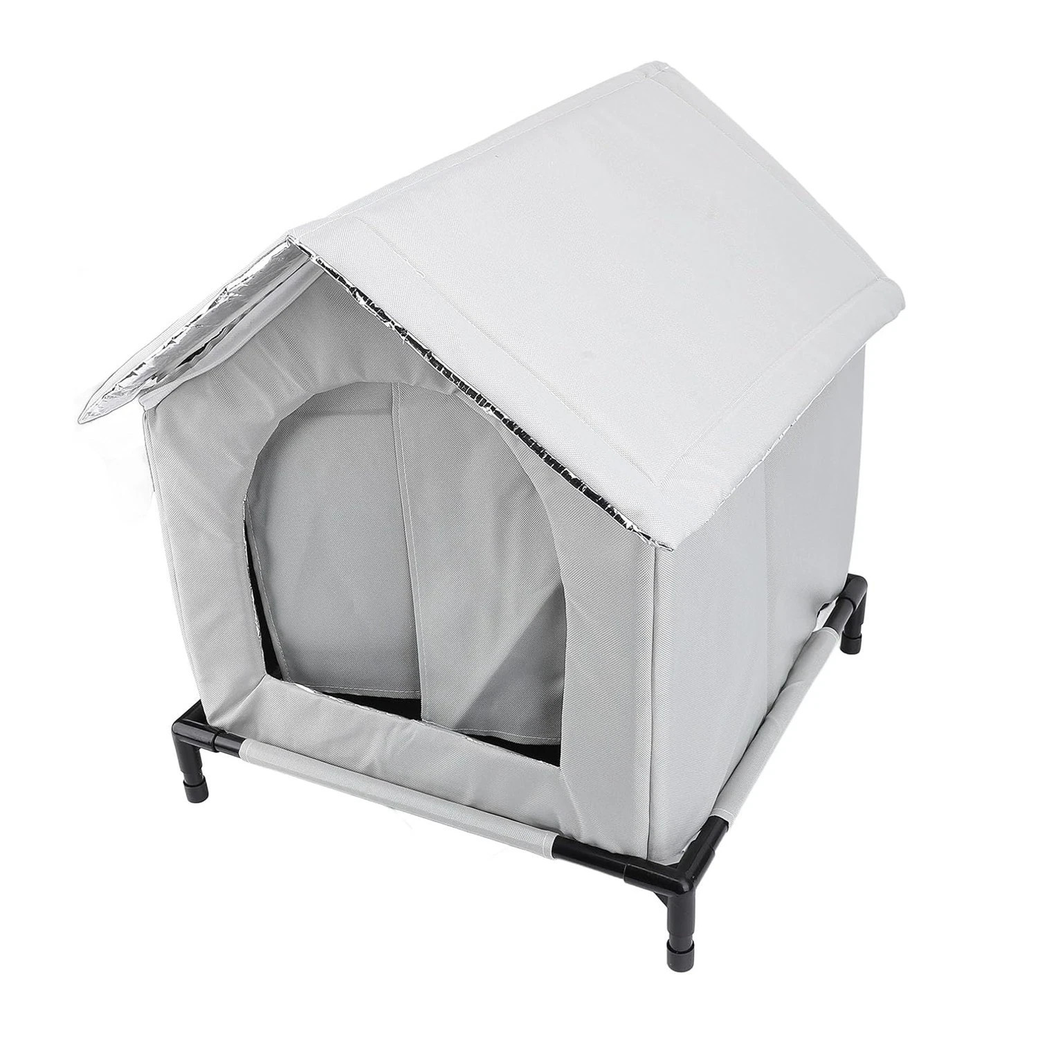 Large Heated Cat House for Outside Winter Insulated Cat Shelter Weatherproof*