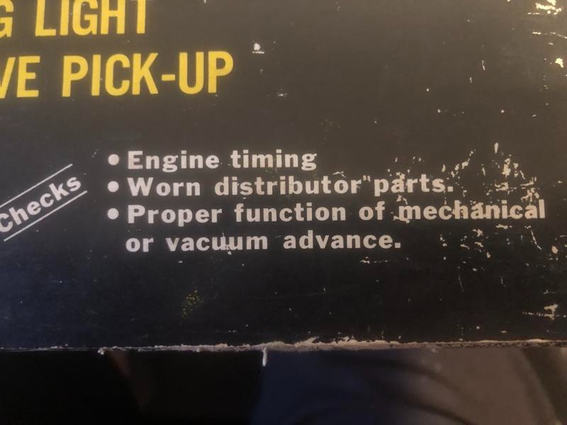 Lumen timing light with Inductive pick-up