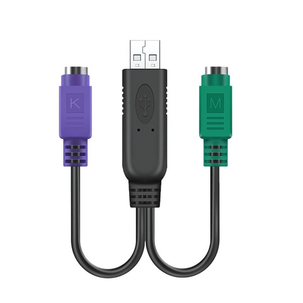 20cm Active Converter Connector Cable Adapter For Mouse Keyboard Scanner Laptops