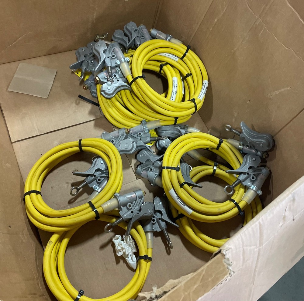 5 BRAND NEW 7 inch lined stringing blocks