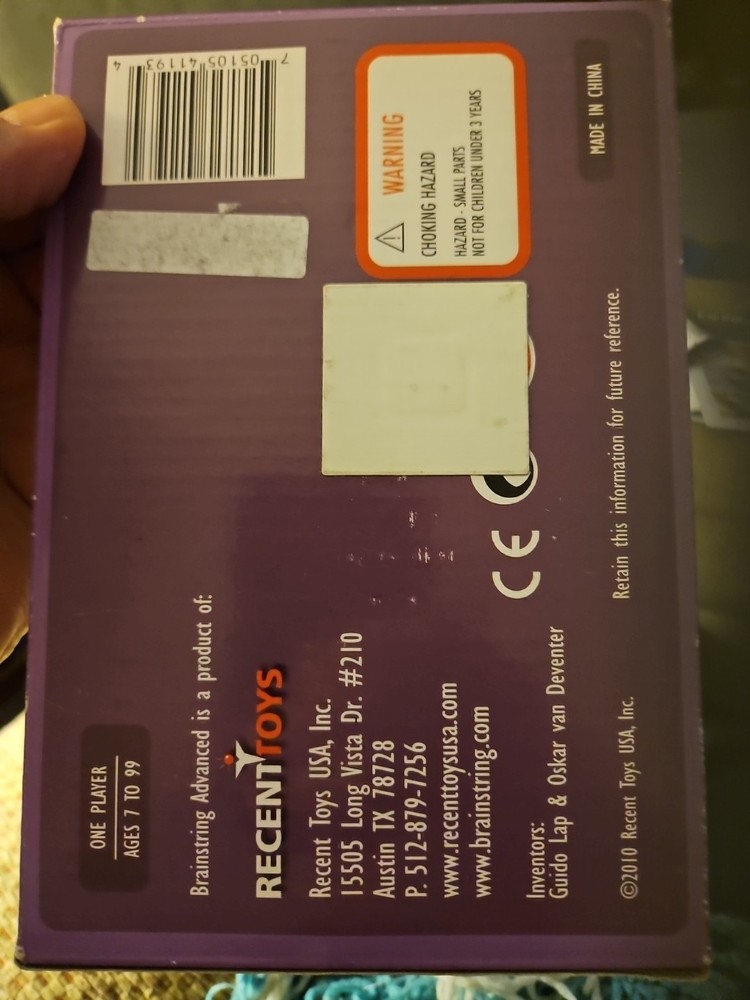 Brain String Advanced by Recent Toys NIB
