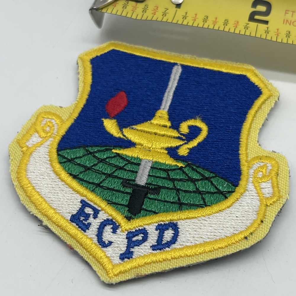 U.S. Military Eaker Center Professional Development Patch Insig ECPD Hook & Loop